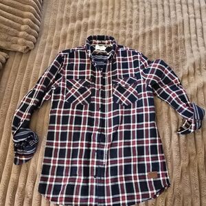 Scotch & Soda Multicolor Plaid Button-Down Shirt